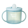 Tommee Tippee поильник, обучающая чашка с носиком и ручками, 190 мл, 4 м+, голубой  - фото 1