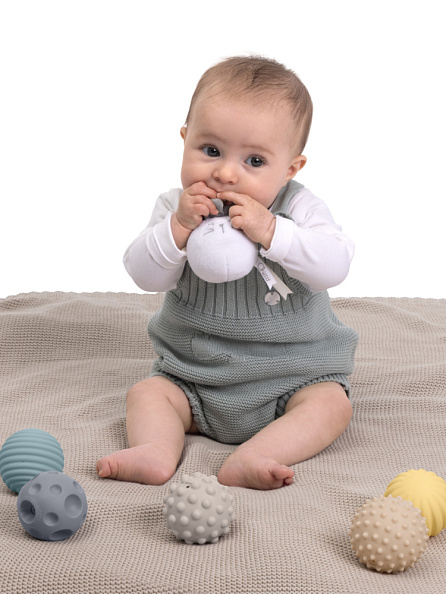 Chicco игрушка развивающая Тактильные мячики - фото  3