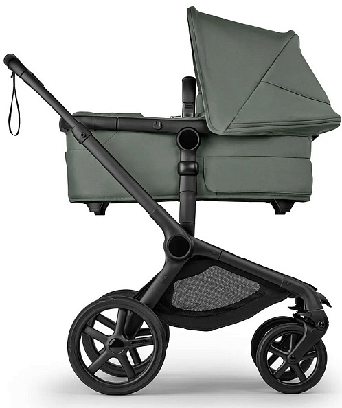 Bugaboo Fox5 Renew коляска 2 в 1 Black/ Forest Green/Forest Green complete - фото  5