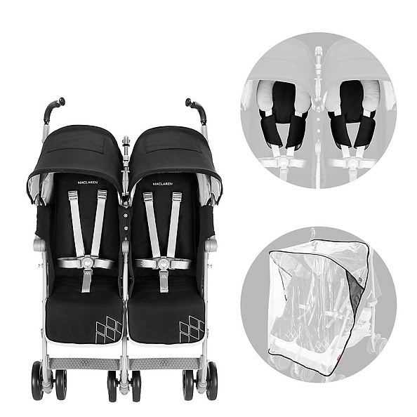 Maclaren Twin Techno Black    