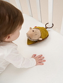 Happy Baby игрушка-растяжка с вибрацией beige
