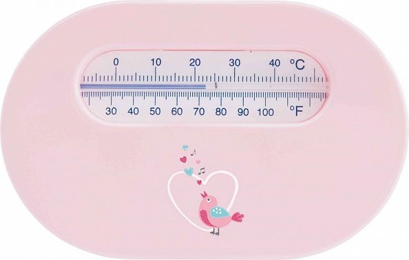 Bebe Jou термометр для комнаты нежно-розовый Птички певчие