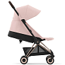 Cybex Коляска Coya Rosegold Peach Pink с дождевиком и бампером - фото 6