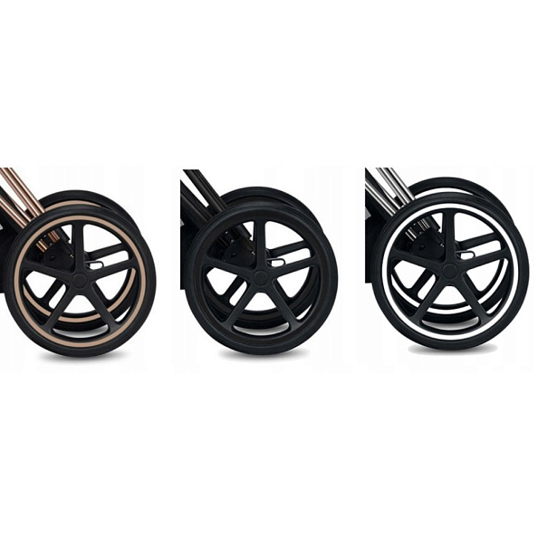 Cybex Комплект передних колес с осью RT Multicolour для коляски PRIAM - фото  2