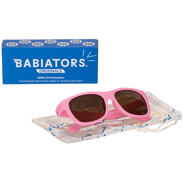 Babiators очки солнцезащитные Original Navigator Конфетно-розовый - фото  2