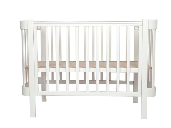 LIEL кровать с маятником приставная Cosmos белый - фото  9