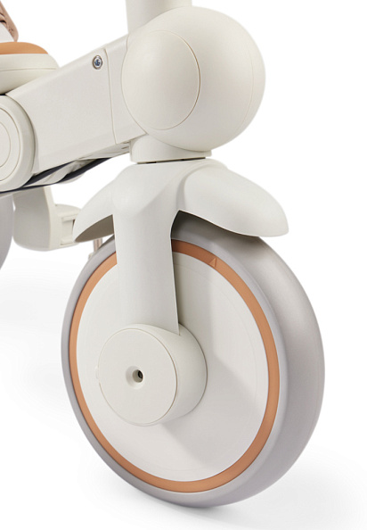 Happy Baby велосипед складной трёхколёсный Mercury Pro, milky - фото  10