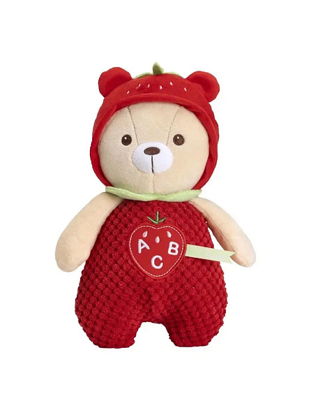 Chicco игрушка говорящая интерактивная мягкая Ягодный Мишка рус/англ/нем - фото  1