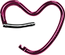 Xplorys    Dooky Heart Hook - Pink -  2