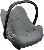 Xplorys    DOOKY Seat cover 0+ Dark Grey uni melange