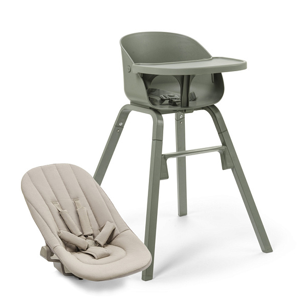 Elodie Grace стульчик + сиденье для новорожденного Hazy Jade - фото  1