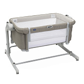 Chicco кроватка приставная Next2me Magic Evo Desert Taupe