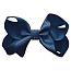 Milledeux Заколка-зажим "Boutique Bow", средняя, коллекция "Colored Glitter", темно-синяя