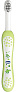 Chicco зубная щетка 6 месяцев+ с эргономичной ручкой, зеленый - фото 1