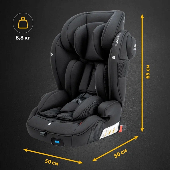 Osann автокресло Flux Isofix Klima All Black - фото  13