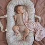 Elodie  0-6 . Retro Binky Bundle  2 .- Powder Pink  -  6