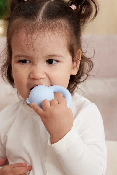 Edda погремушка - прорезыватель Мишка, Небо - фото  2