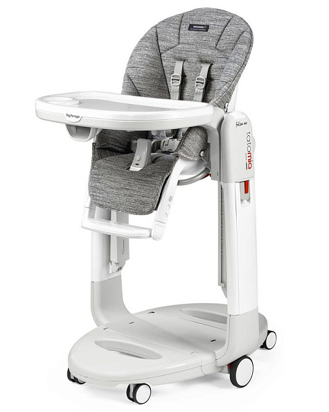 Peg Perego стульчик для кормления Tatamia Follow Me Wonder Grey - фото  9