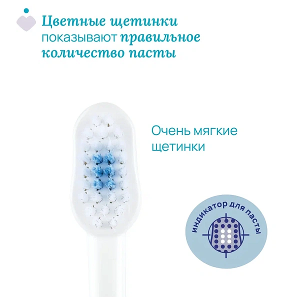 Chicco зубная щетка Tiger 3-6 лет, синяя - фото  8