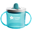 Tommee Tippee чашка-непроливайка первая 190 мл.с 4 мес., голубой NEW