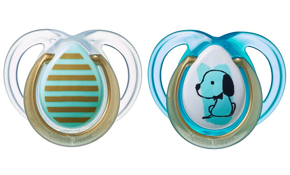 Tommee Tippee соска-пустышка силиконовая Moda, 0-6 мес., 2 шт. - фото  1