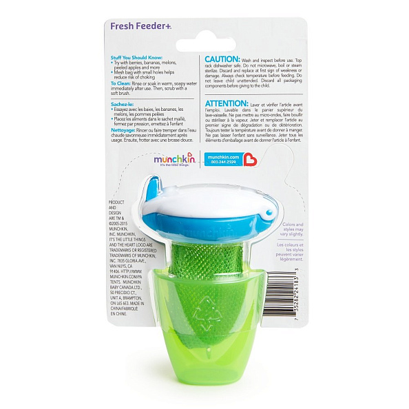 Munchkin      Fresh Feeder +  6 . -   7