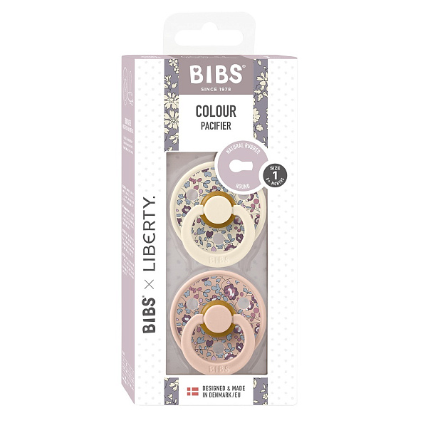 BIBS    Liberty Colour 2 , Eloise/Blush -   5