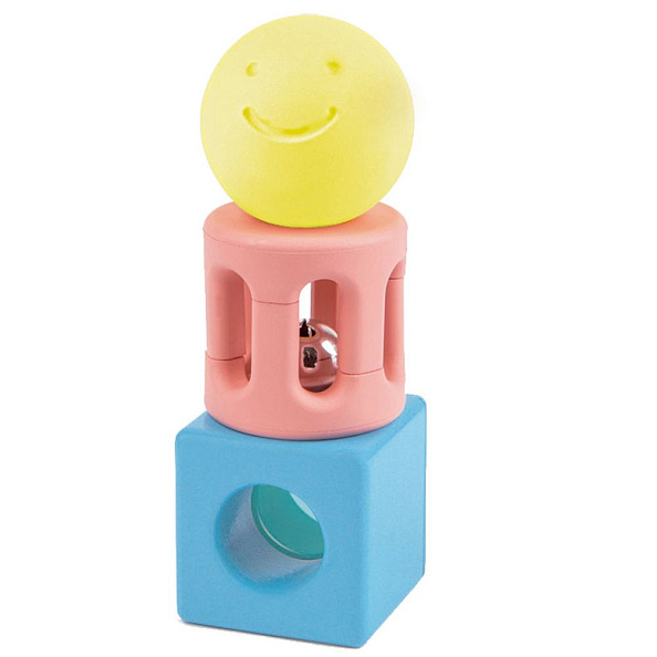 Hape погремушка Улыбка, 3 предмета - фото  2