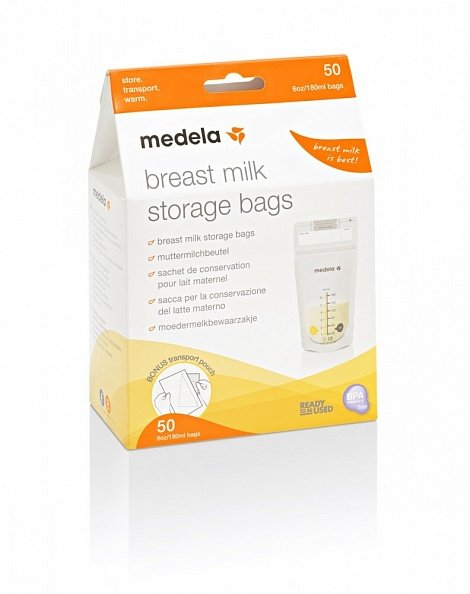 Medela  пакеты одноразовые для грудного молока 50 штук
