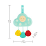 Hape игрушка подвесная ночник Музыкальное облако - фото 3