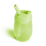 Munchkin поильник непроливайка с трубочкой Simple Clean Straw 296 мл с 12 мес., зеленый  - фото 12