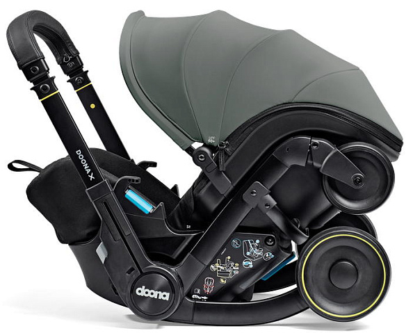 Doona X коляска-автокресло / Slate Green - фото  6