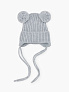 Happy Baby шапка детская с помпоном grey - фото 1