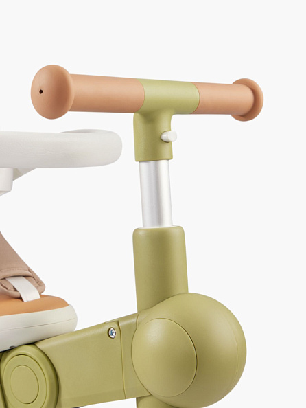 Happy Baby велосипед складной трёхколёсный Mercury Pro, olive - фото  7