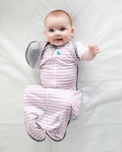 Love To Dream комбинезон спальный 50/50 Swaddle Up Original розовый  - фото  4