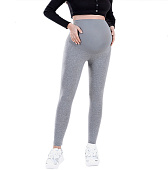 MAYA легинсы до и послеродовые  цвет серый