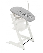 Stokke Tripp Trapp :  White +    Grey