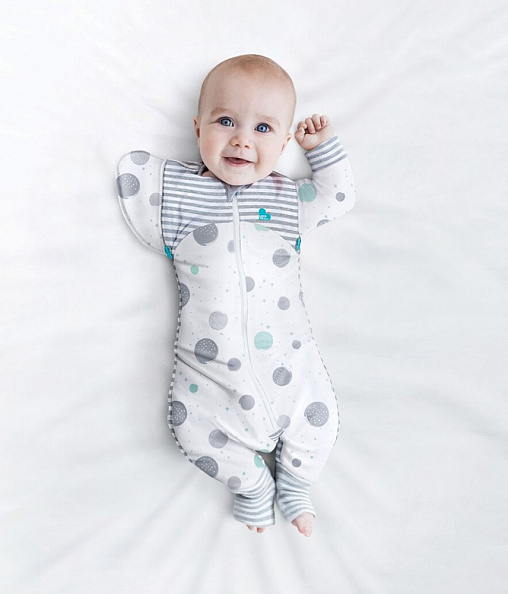 Love To Dream комбинезон спальный Swaddle Up Transition Suit Lite White  - фото  3