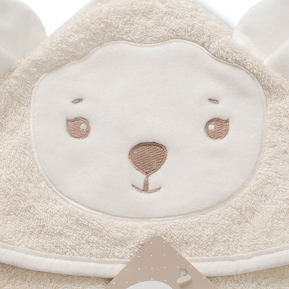 Perina полотенце детское Muzzle (молочный) - фото  4