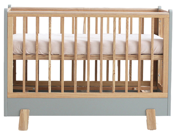 Фабрика облаков кровать детская Onlybaby Scandi серый - фото  1