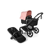 Bugaboo Fox5 Renew коляска 2 в 1 Black/ Heritage Black/ Morning Pink