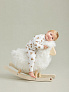 Happy Baby качалка овечка Woolly white - фото 5