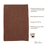 Elodie плед-одеяло шерсть, 70*100 см., Burned Clay  - фото 2