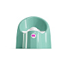 OK Baby горшок - кресло Pasha Potty sky blue - фото 3