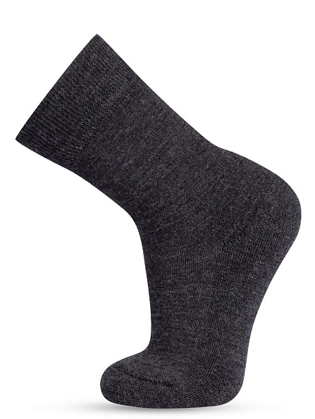 NORVEG носки шерсть Soft Merino Wool цвет темно-серый меланж - фото  1