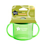 Tommee Tippee чашка-непроливайка первая 190 мл.с 4 мес., зеленый NEW - фото 2