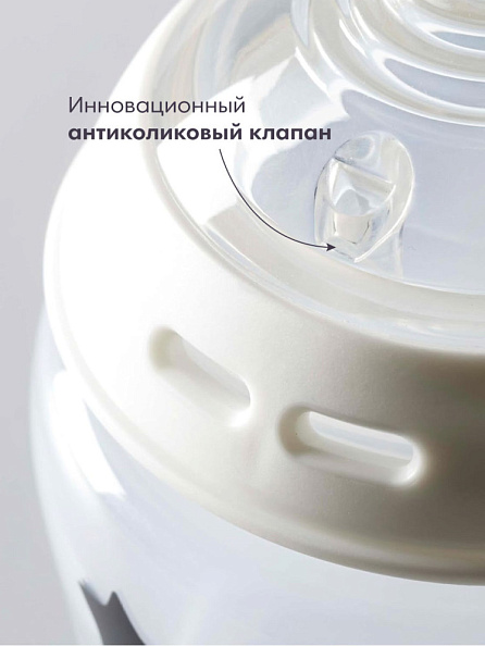 Tommee Tippee соска силиконовая для бутылочки Natural Start®, переменный поток, 0+, 2 шт. - фото  4