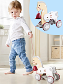 Hape каталка на веревочке Пони