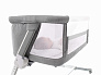 JANE кровать приставная 0+ с комплектом постельного белья Baby Side, Cosmos