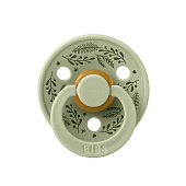 BIBS пустышка латексная Colour Holiday - Leaf - Sage/Hunter Green
